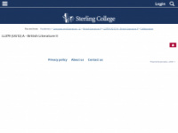 my.sterling.edu Webseite Vorschau