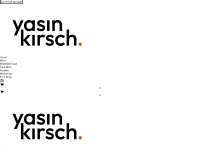 yasinkirsch.com Webseite Vorschau