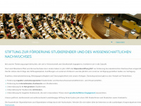 stipendienstiftung-rlp.de Webseite Vorschau