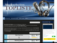topliste-web-php.de Webseite Vorschau