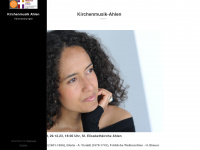 kirchenmusik-ahlen.de Webseite Vorschau