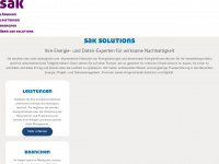 sak-solutions.ch Webseite Vorschau