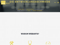 webarts.at Webseite Vorschau