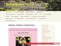 baden-baden-portal.de Webseite Vorschau