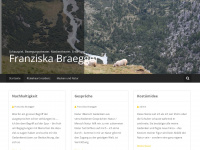 franziska-braegger.info Webseite Vorschau