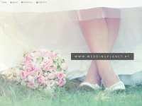 weddingplanet.at Webseite Vorschau