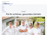 zahnmedizin-alheim.com Webseite Vorschau