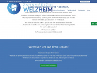 zahnmedizin-welzheim.de Webseite Vorschau
