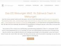 zzi-melsungen.de Webseite Vorschau