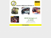 mcw-heringen.eu Webseite Vorschau