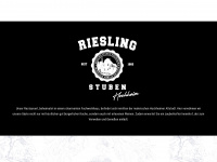 riesling-stuben.de Webseite Vorschau