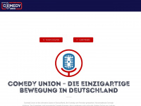 comedy-union.de Webseite Vorschau
