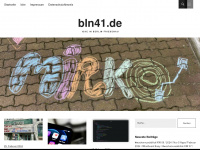 bln41.de Webseite Vorschau