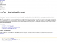 lawflow.org Webseite Vorschau