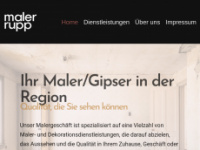 maler-rupp.ch Webseite Vorschau