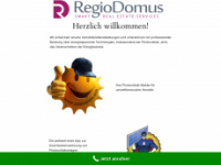 regiodomus.com Webseite Vorschau