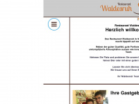 restaurant-waldesruh.ch Webseite Vorschau