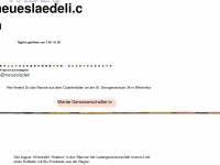 neueslaedeli.ch Webseite Vorschau