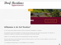 dorf-residenz.at Webseite Vorschau