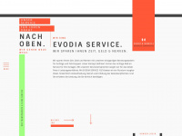 evodia-service.de Webseite Vorschau