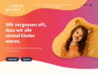 einfach-gluecklich.ch Webseite Vorschau