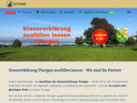 taxthurgau.ch Webseite Vorschau