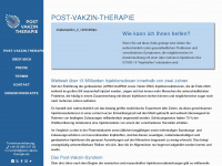 post-vakzin-therapie.de Webseite Vorschau