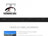 horsesstable.ch Webseite Vorschau