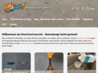 wowyourconcrete.shop Webseite Vorschau