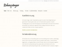 zehengaenger.de Webseite Vorschau