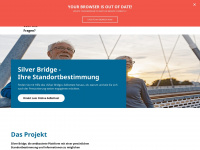 silverbridge.ch Webseite Vorschau