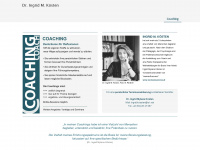 koesten-coaching.at Webseite Vorschau