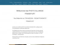 photo-alliance.de Webseite Vorschau