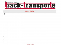 track-transporte.de Webseite Vorschau