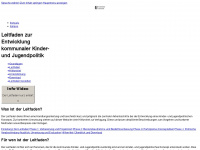 leitfaden-kjp.ch Webseite Vorschau