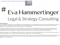 evahammertinger.com Webseite Vorschau