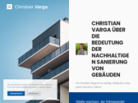 christian-varga.ch Webseite Vorschau
