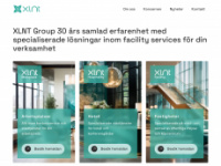 xlntgroup.se Webseite Vorschau