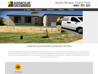 armourglasstinting.com.au Webseite Vorschau