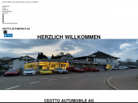 ceotto-automobile.ch Webseite Vorschau
