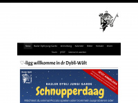 baslerdybli-jungigarde.ch Webseite Vorschau
