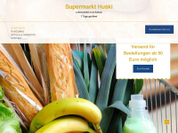 supermarkt-huski.de Webseite Vorschau