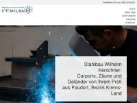 stahlbau-kerschner.at Webseite Vorschau