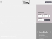 ganz-tirol.at Webseite Vorschau