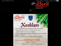 mike-born-events.com Webseite Vorschau