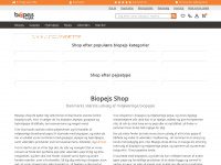 biopejs-shop.dk Webseite Vorschau