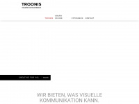 troonis.de Webseite Vorschau