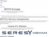 noyo-europe.com Webseite Vorschau