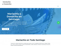 mariachisdomicilio.cl Webseite Vorschau