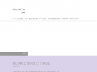 blumesuchtvase.de Webseite Vorschau